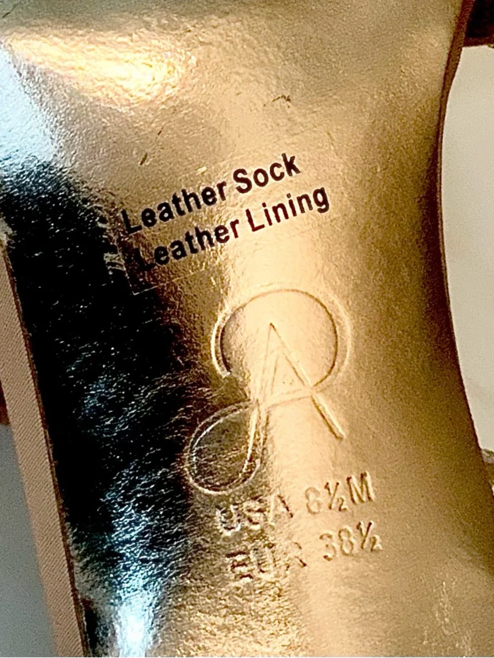 Adrianna Papell Beaded T-Strap Heels in Rose Gold - Picture 11 of 15